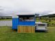 The Rolling Pig Vintage Horsebox at Thrunton Long Crag